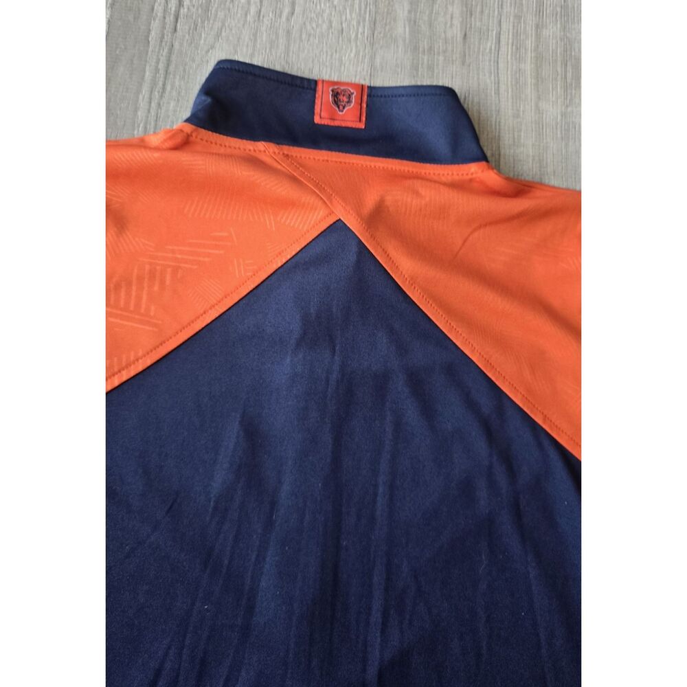 Women's Fanatics Chicago Bears 1/2 Zip Athletic Pullover Sz Small - Picture 8 of 11